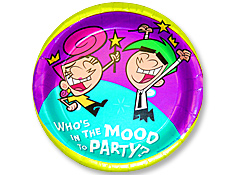 Fairly Odd Parents Birthday Party Plates