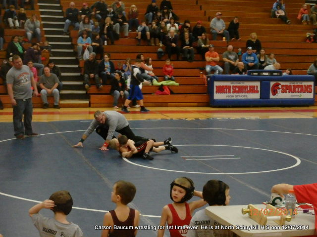 carson wrestling for crimson tide,pottsville