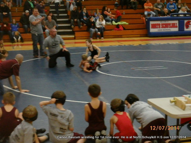 carson wrestling for crimson tide,pottsville