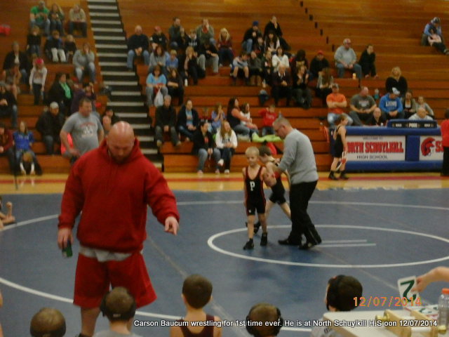 carson wrestling for crimson tide,pottsville