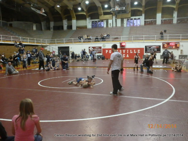 carson wrestling for crimson tide,pottsville