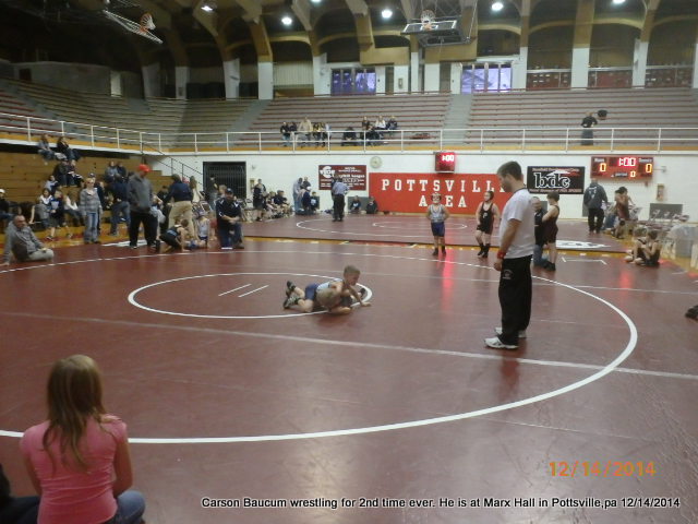 carson wrestling for crimson tide,pottsville