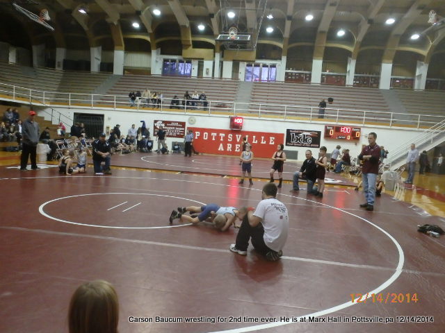 carson wrestling for crimson tide,pottsville