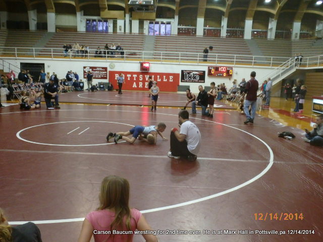 carson wrestling for crimson tide,pottsville