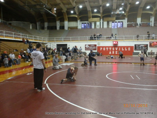 carson wrestling for crimson tide,pottsville