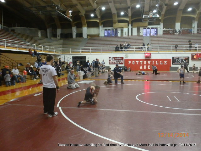 carson wrestling for crimson tide,pottsville