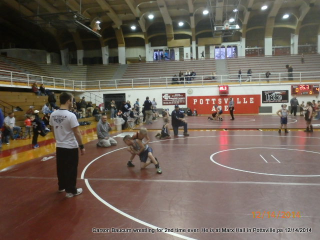 carson wrestling for crimson tide,pottsville