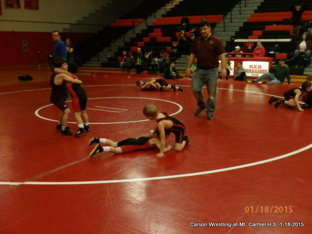 carson wrestling mt carmel,pa