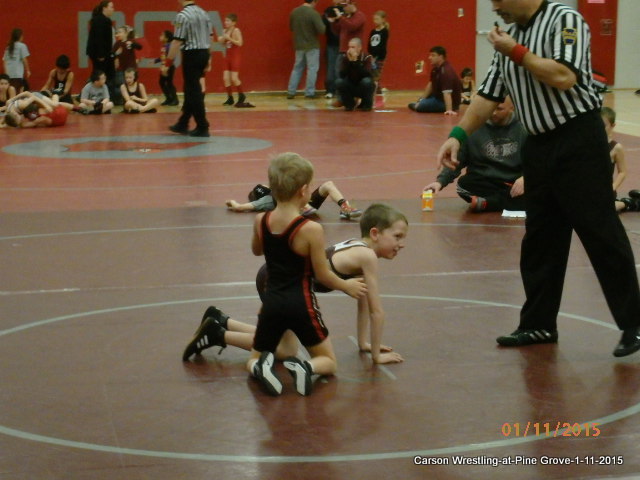 carson wrestling for crimson tide,pottsville