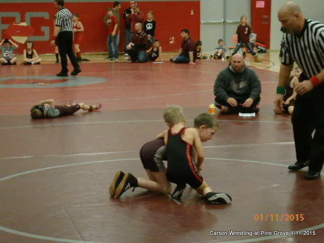 carson wrestling for crimson tide,pottsville