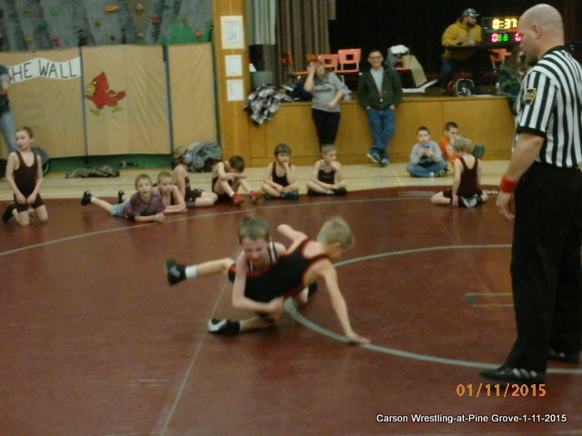 carson wrestling for crimson tide,pottsville