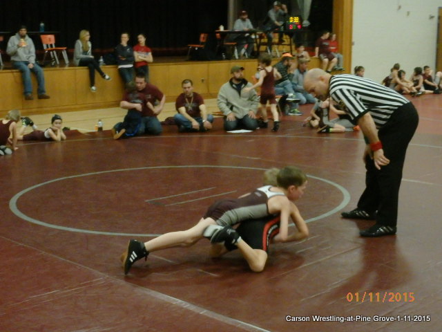 carson wrestling for crimson tide,pottsville