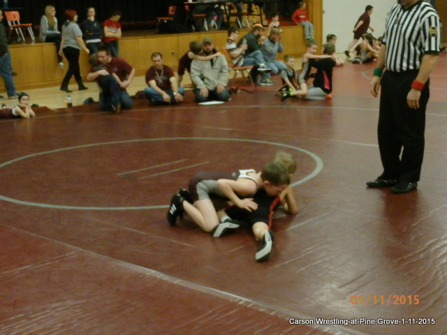 carson wrestling for crimson tide,pottsville